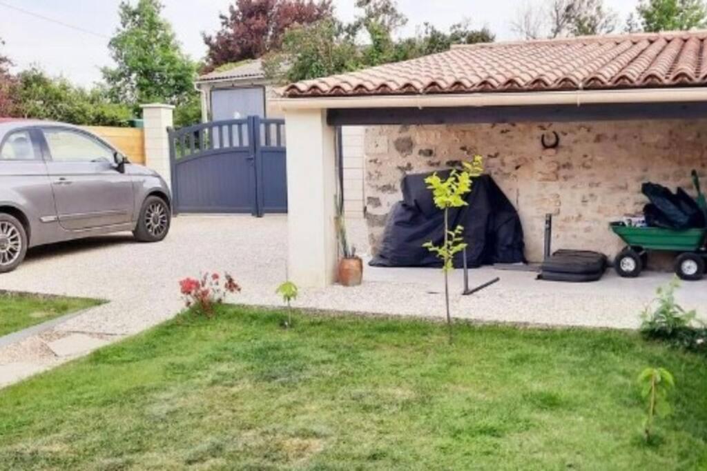 Gite La Bulle Avec Jardin A 15 Min Des Plages Saint-Benoist-sur-Mer Bagian luar foto